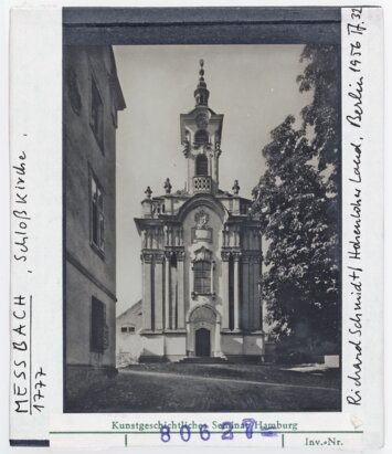 Vorschaubild Messbach, Schlosskirche, 1777 Diasammlung